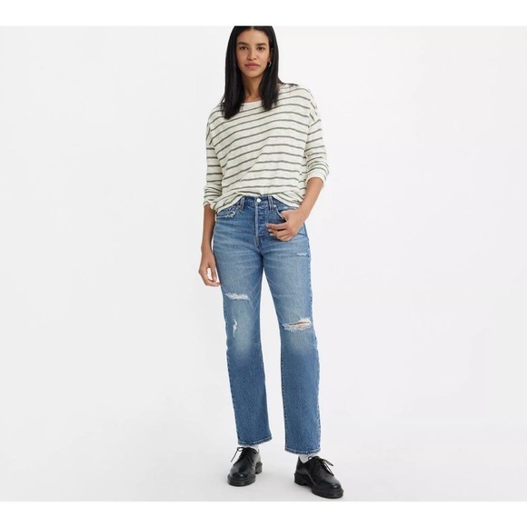 Levi’s premium denim wedgie straight - Picture 1 of 11
